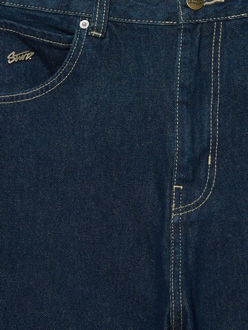 Pull&Bear Baggy Jeans in Blau