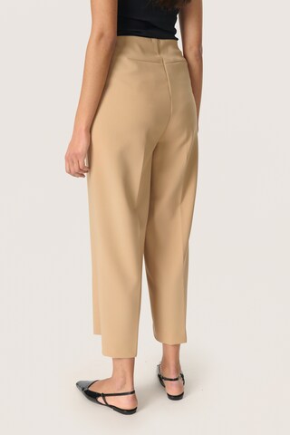 SOAKED IN LUXURY Wide Leg Hose in Beige