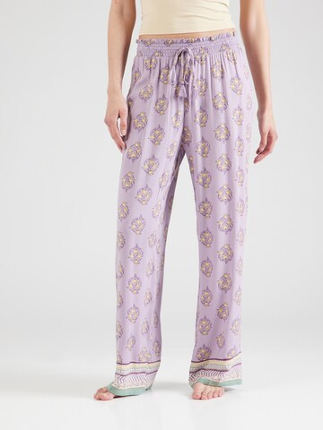 Pantalon de pyjama Women' Secret en violet : devant