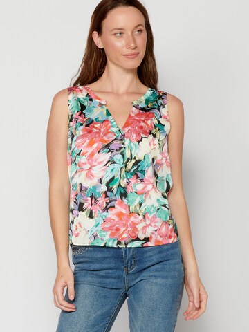 KOROSHI - Blusa en Mezcla de colores: frente