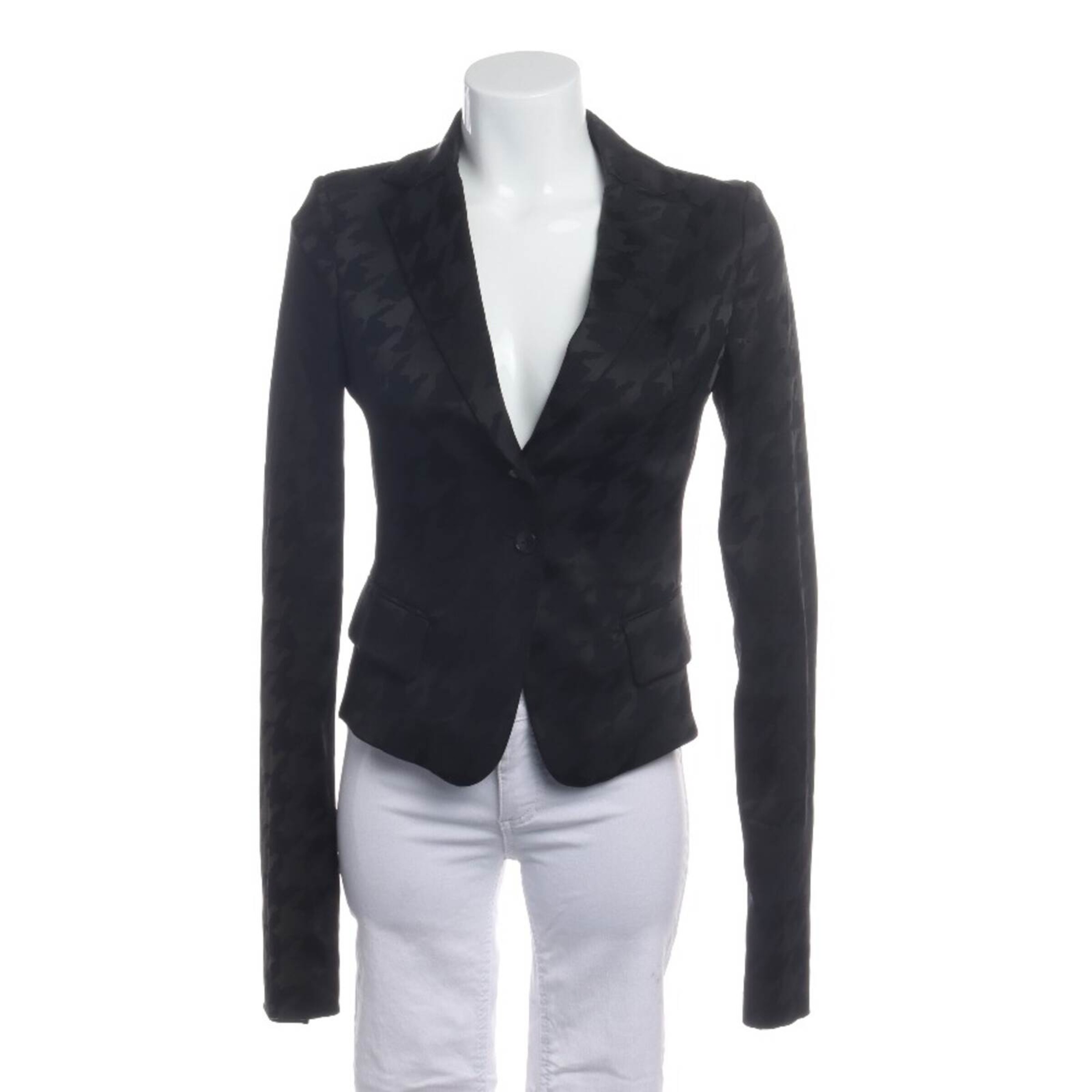 PATRIZIA PEPE Blazer in S in Black: front