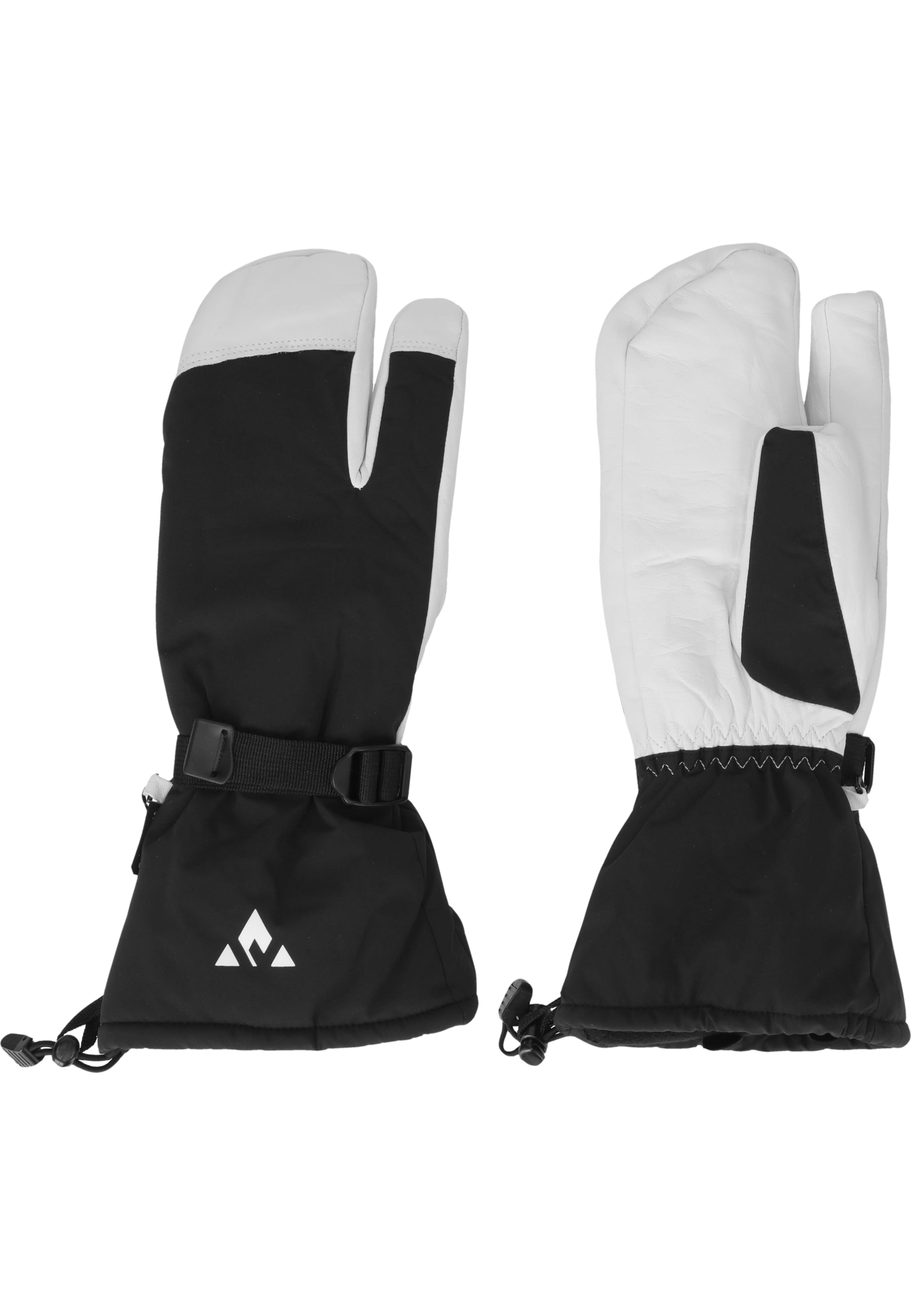 Whistler 3-Finger-Handschuh 'Barles' in Schwarz: Vorderseite