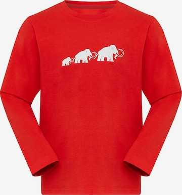 MAMMUT Shirt in Red: front