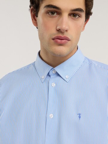 Trussardi Regular fit Overhemd in Blauw