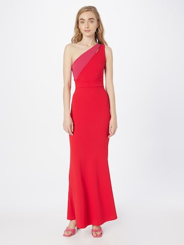 WAL G. Evening Dress 'RONNI' in Red: front
