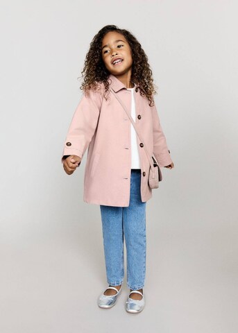 MANGO KIDS Mantel in Pink