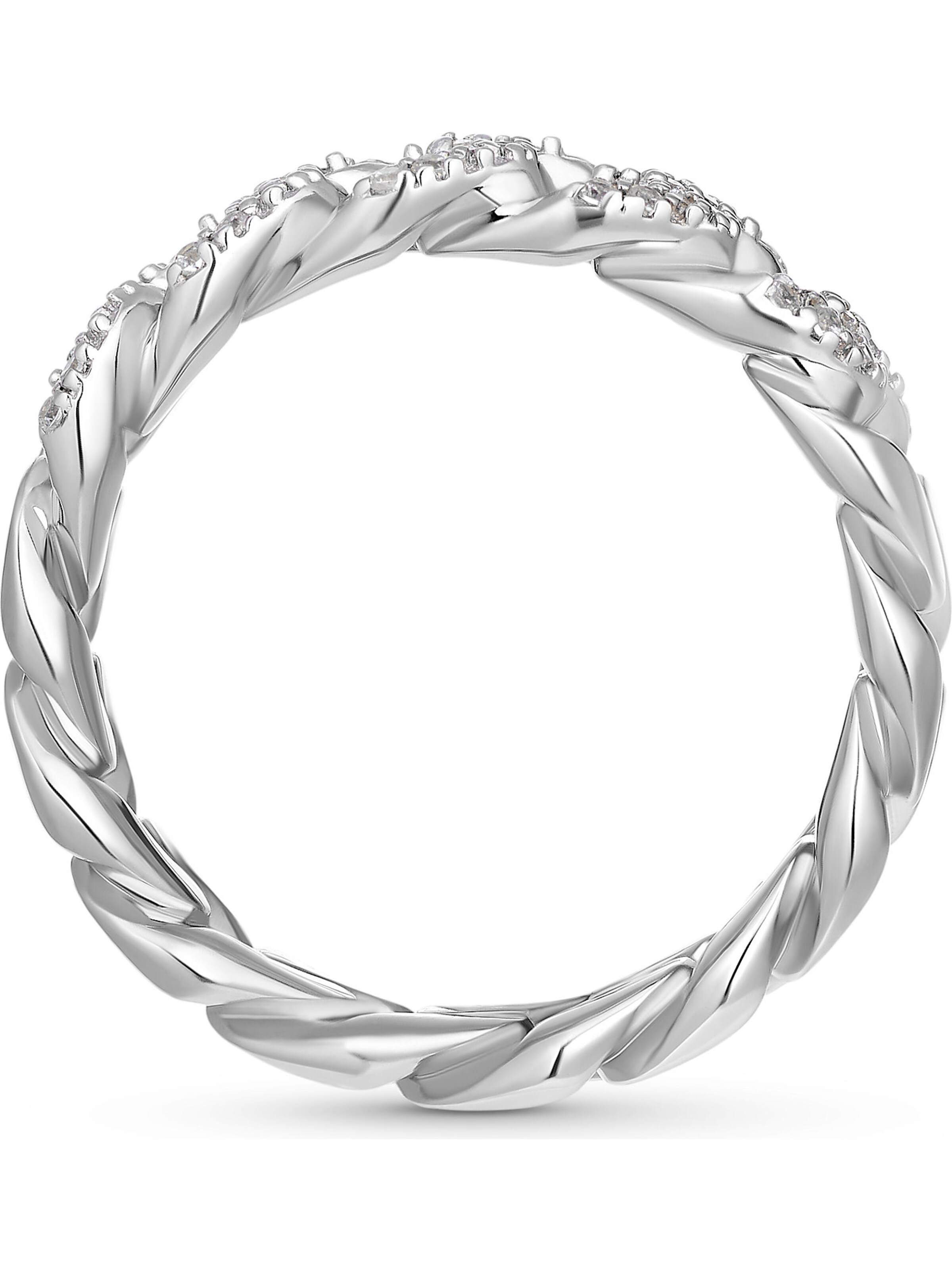JETTE Ring in Silber