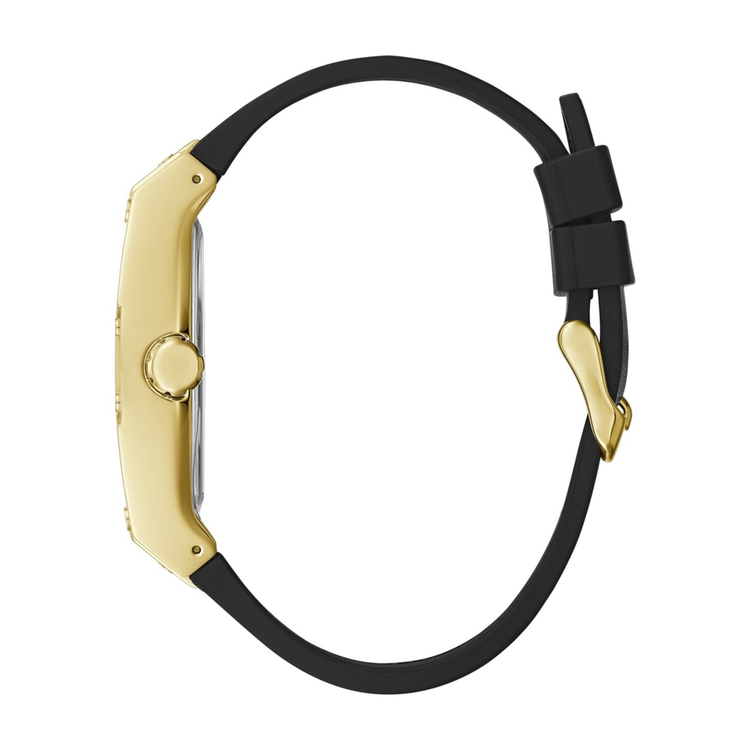 GUESS Uhr 'Phoenix' in Schwarz