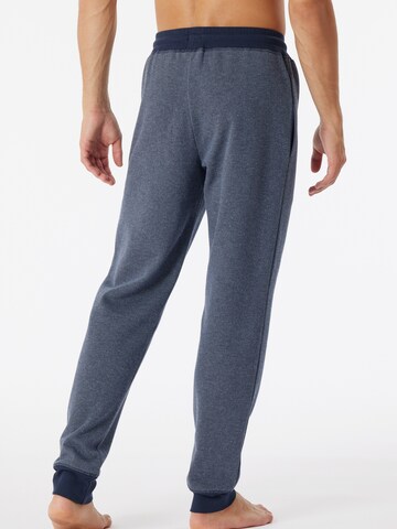 Regular Pantalon de sport ' Mix & Relax ' SCHIESSER en bleu