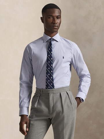 Polo Ralph Lauren Slim fit Πουκάμισο σε μπλε: μπροστά