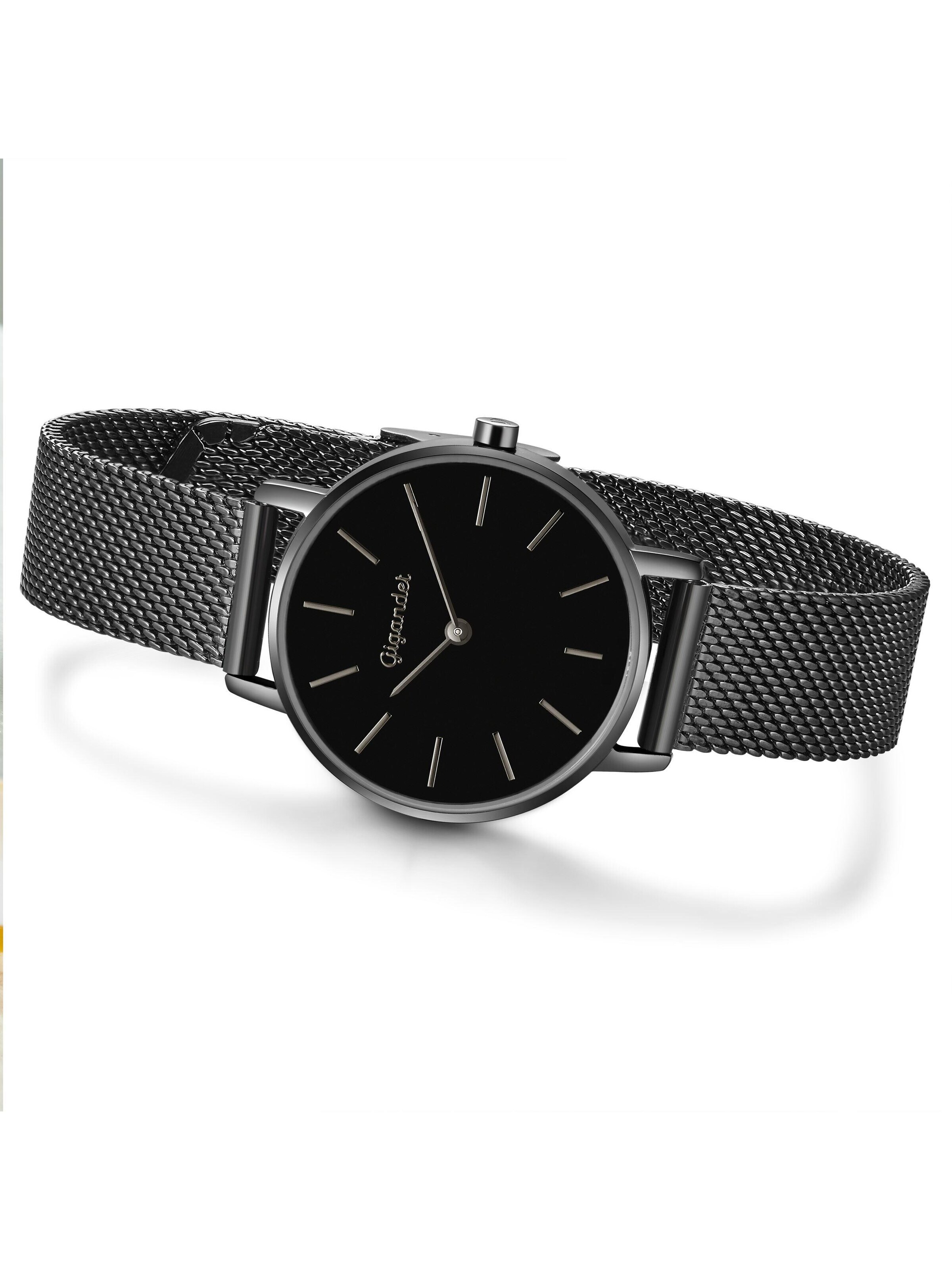Gigandet Analog Watch 'MINIMALISM' in Black