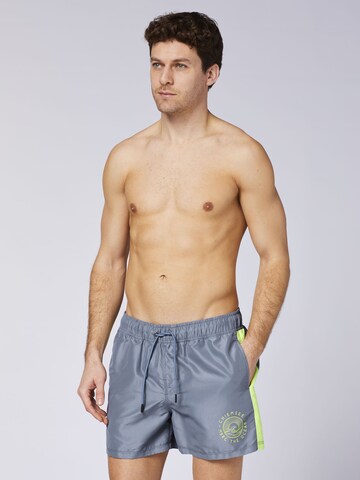 CHIEMSEE Board Shorts 'MBRC THE OCEAN' in Blue: front