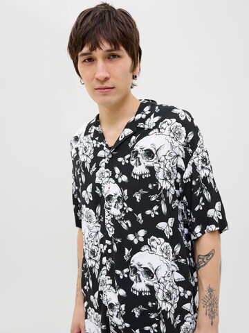 JACK & JONES Comfort Fit Skjorte i sort