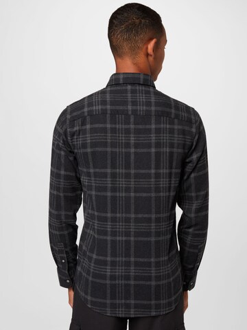 Coupe regular Chemise 'Sarpsborg' Bruun & Stengade en noir