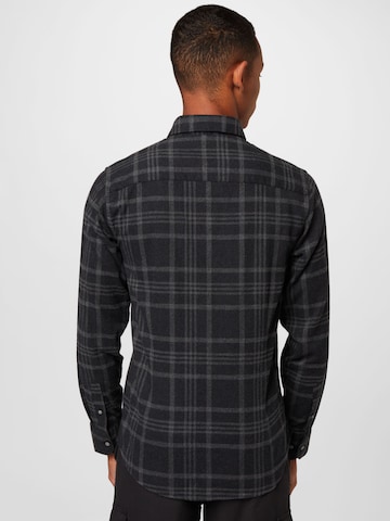 Bruun & Stengade - Ajuste regular Camisa 'Sarpsborg' en negro