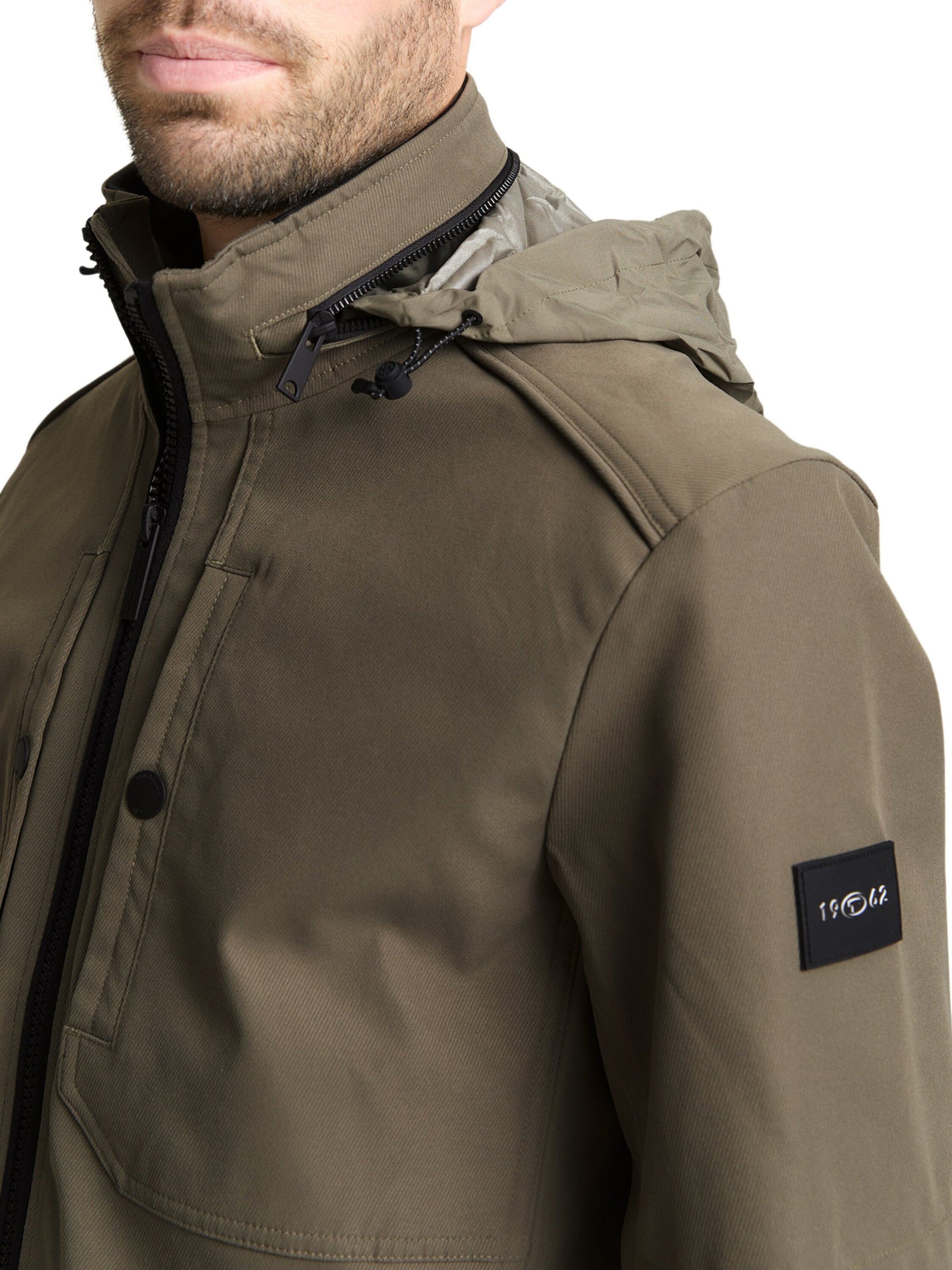 TOM TAILOR Átmeneti dzseki - zöld