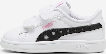 PUMA - Sapatilhas 'Smash 3.0 Dance Party' em branco: frente