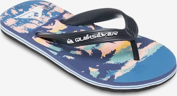 QUIKSILVER Open schoenen 'Molokai Art 25' in Blauw: voorkant
