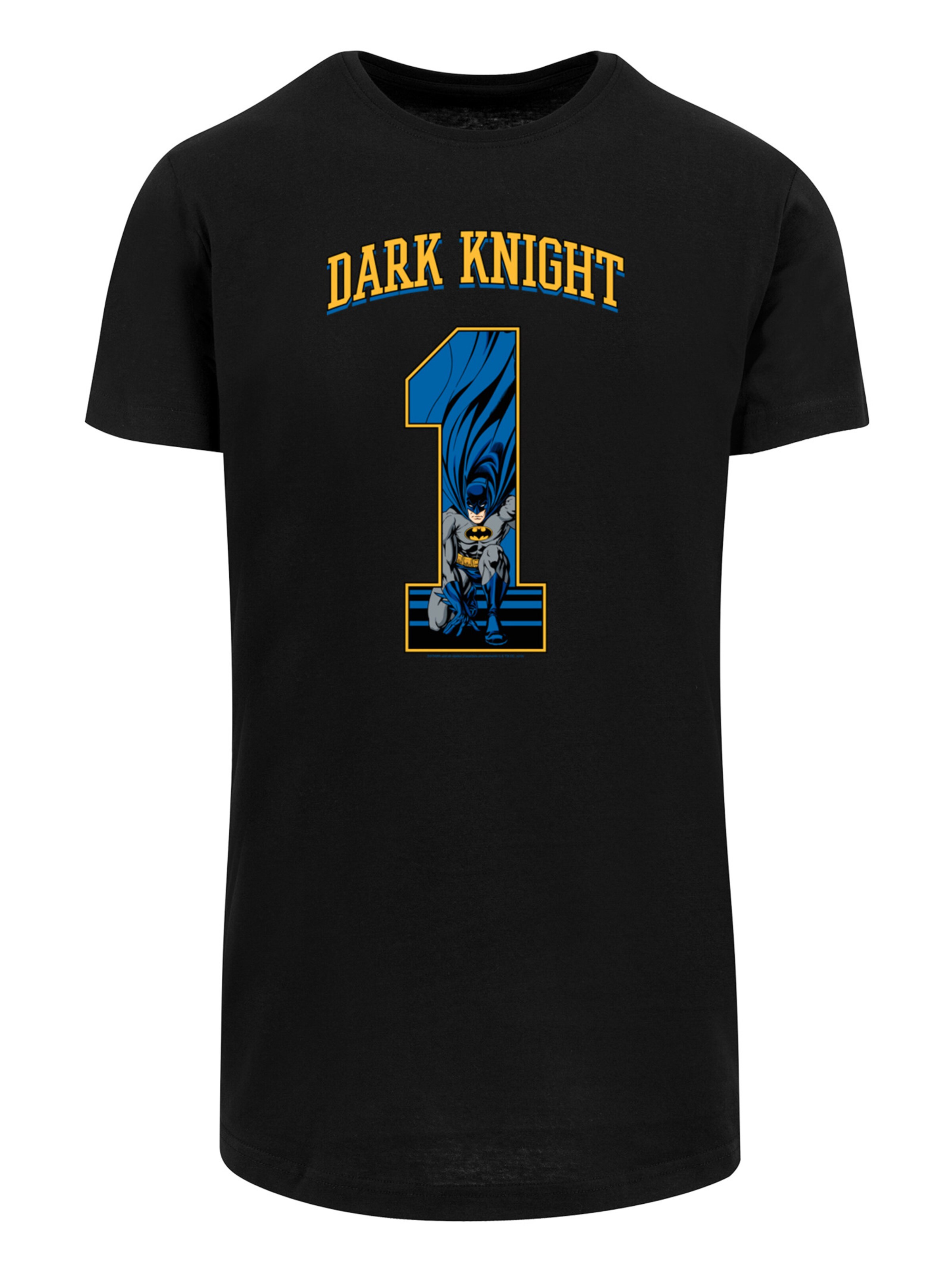T-Shirt 'DC Comics Batman Football Dark Knight' F4NT4STIC en noir : devant