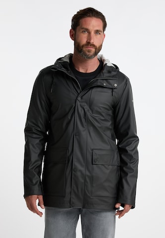 TUFFSKULL Weatherproof jacket in Black: front