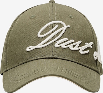 Șapcă 'DUST & NICE' de la Bershka pe verde: față