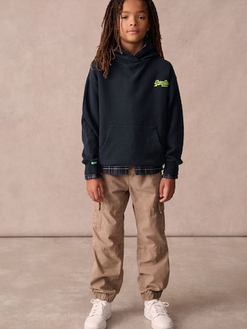Superdry Sweatshirt 'Essentials' in Blau
