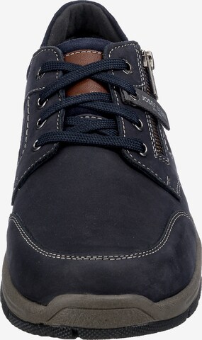 JOSEF SEIBEL Athletic Lace-Up Shoes 'Lenny' in Blue