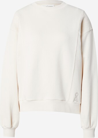 ARMEDANGELS Sweatshirt 'WINONAA' i vit: framsida