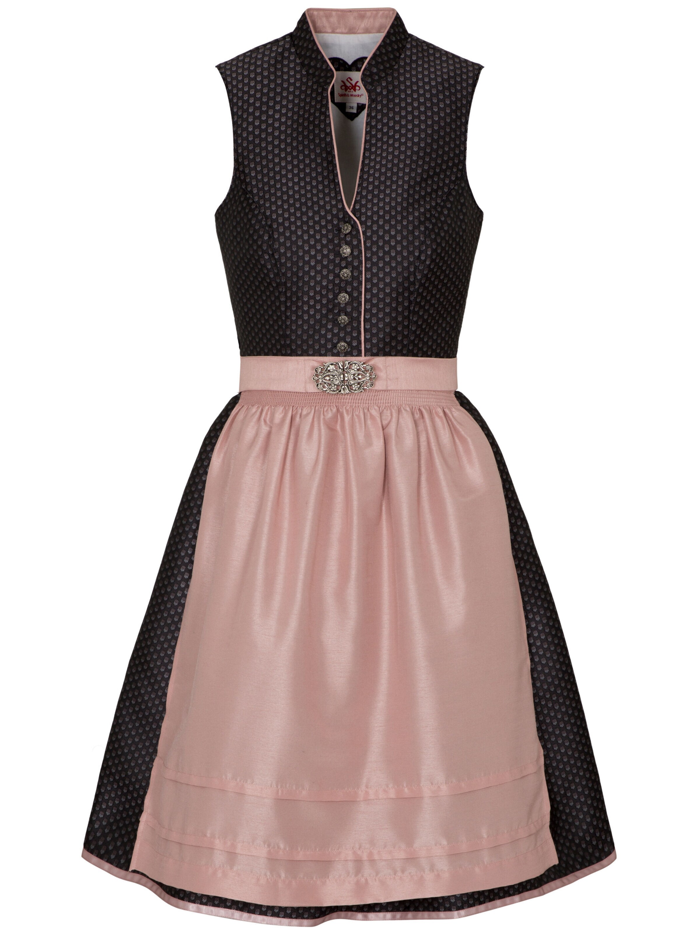 Dirndl 'Dragee' SPIETH & WENSKY en rose : devant