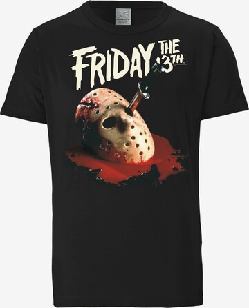 LOGOSHIRT T-Shirt 'Friday the 13th' in Mischfarben: predná strana