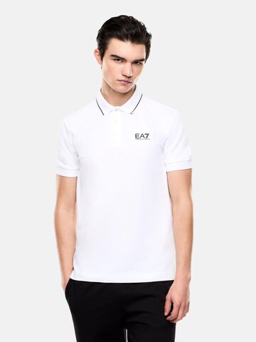 EA7 Emporio Armani Μπλουζάκι σε λευκό: μπροστά