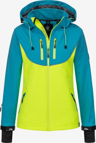 Rock Creek Outdoor Jacket in Yellow: front