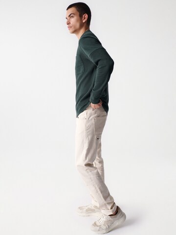 Salsa Jeans Sweater 'LOS ANGELES' in Green