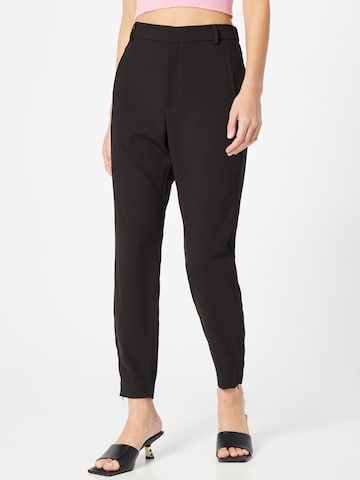 Coupe slim Pantalon chino 'Nica' InWear en noir : devant