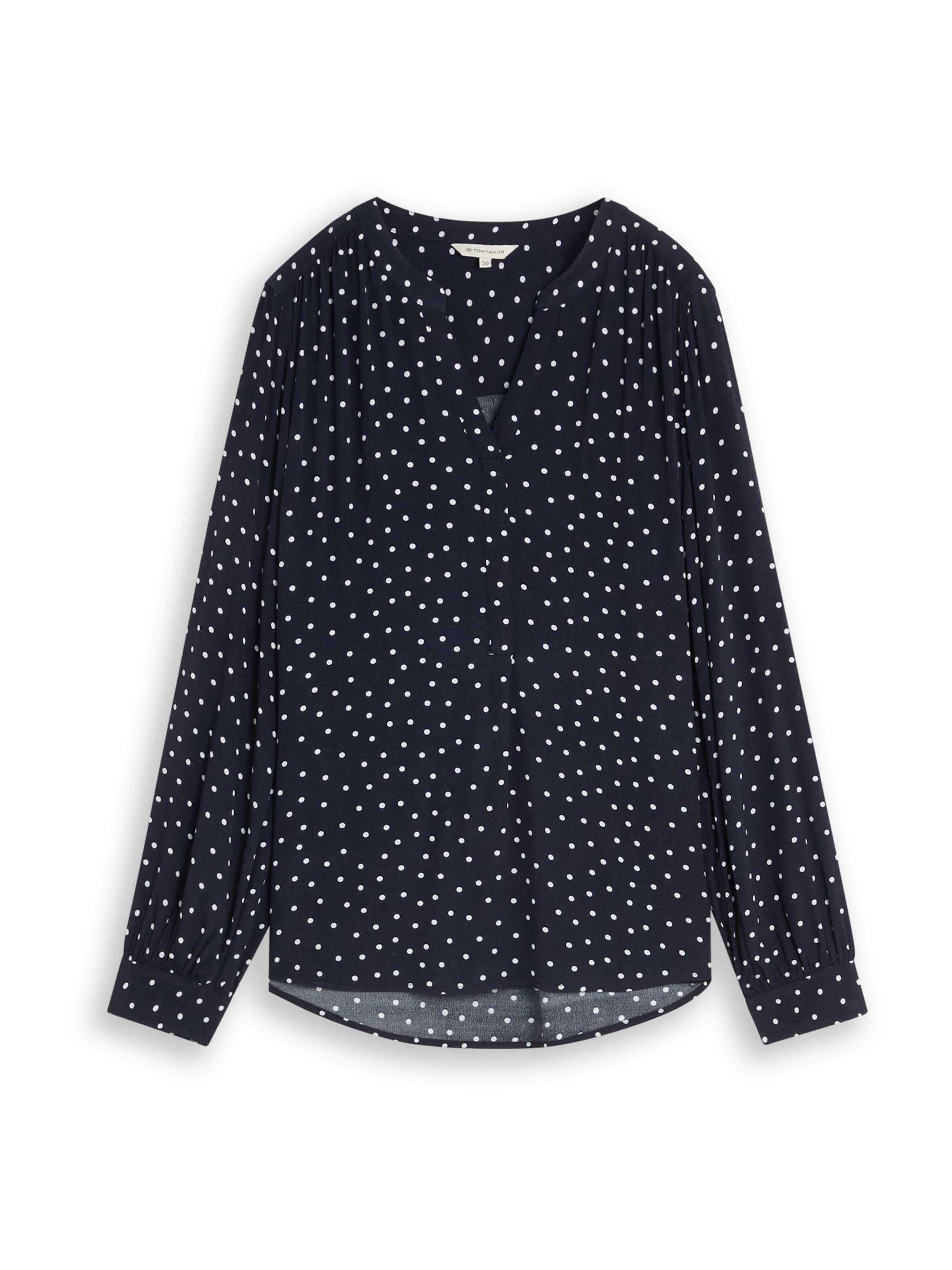 TOM TAILOR - Blusa en azul: frente