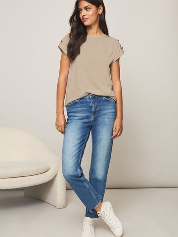 Lipsy Tričko – béžová