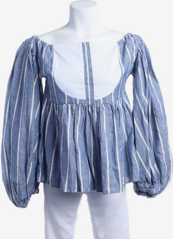 CAROLINE CONSTAS Bluse / Tunika XS in Blau: predná strana