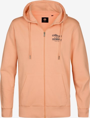 Petrol Industries Sweatvest in Oranje: voorkant
