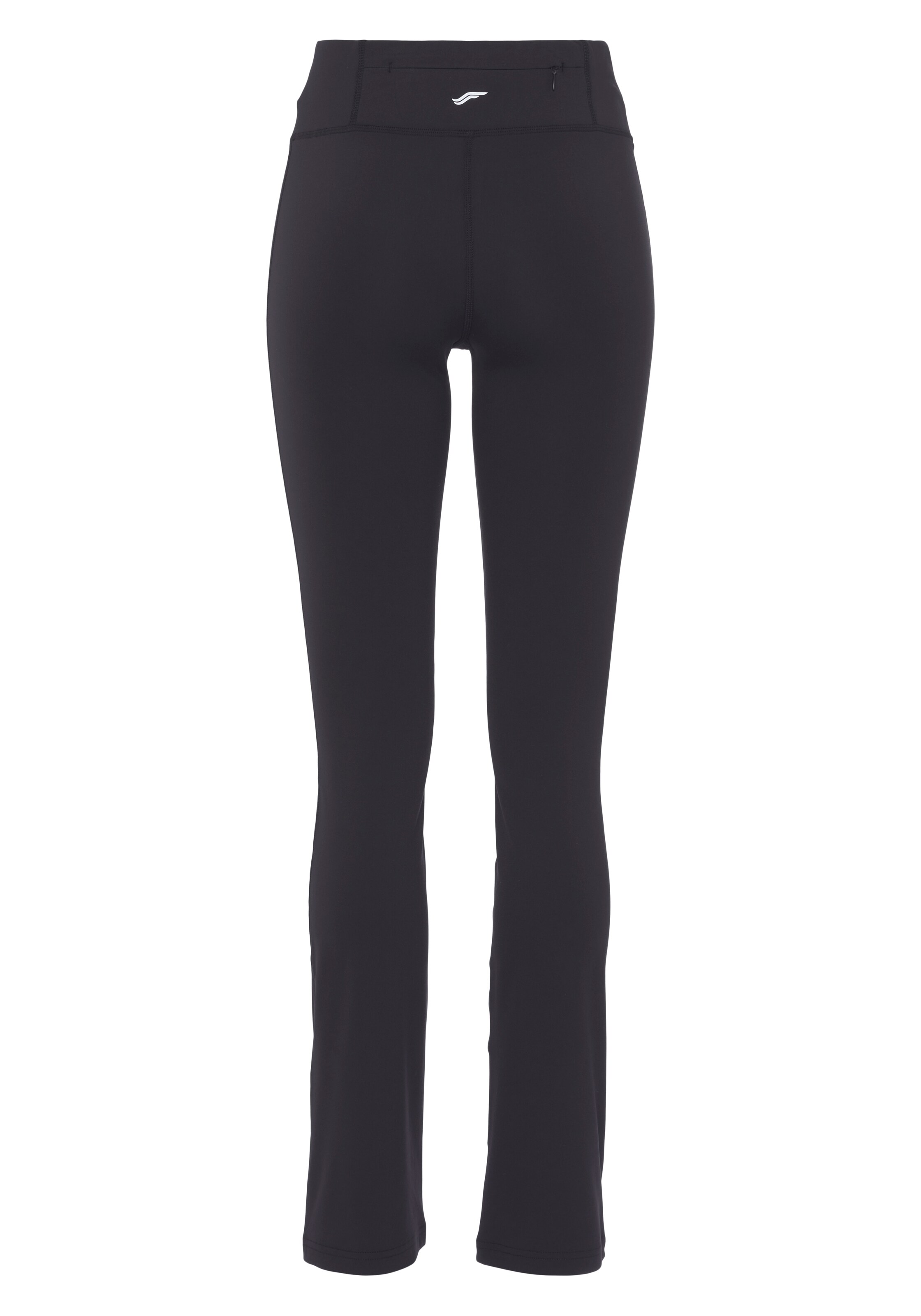 FAYN SPORTS Boot cut Workout Pants in Black