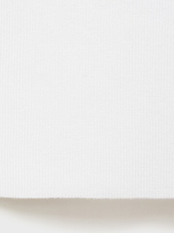 MANGO Gebreide top 'GYM' in Beige