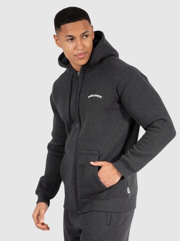 Smilodox Sweatjacke 'Malcolm' in Grau