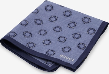 Boggi Milano Einstecktuch in Blau: Vorderseite