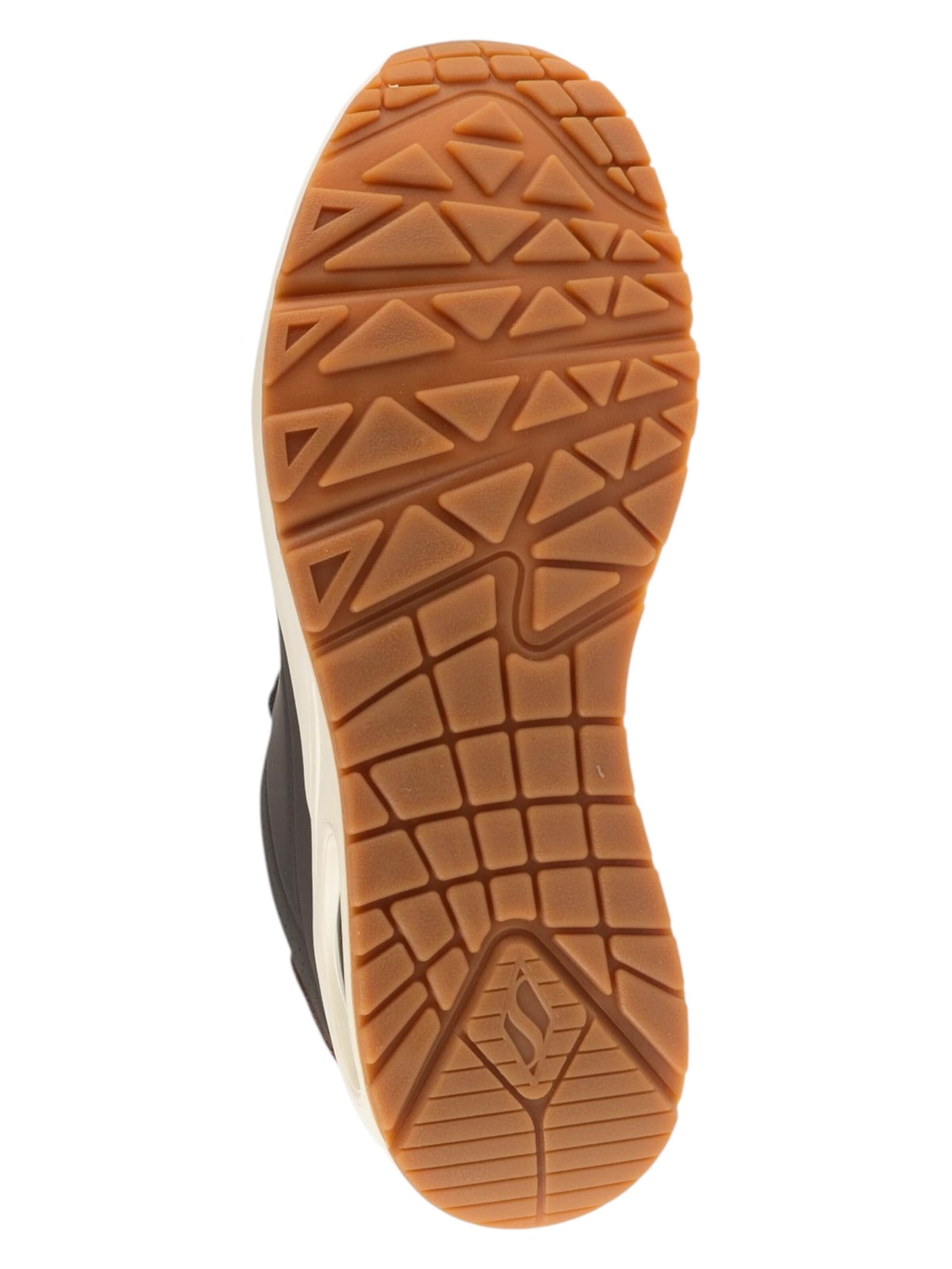 SKECHERS Sneakers laag 'Skechers Uno - Suited On Air' in Bruin