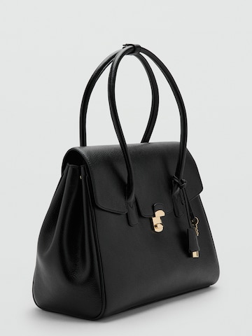 MANGO Handtas 'Siena' in Zwart