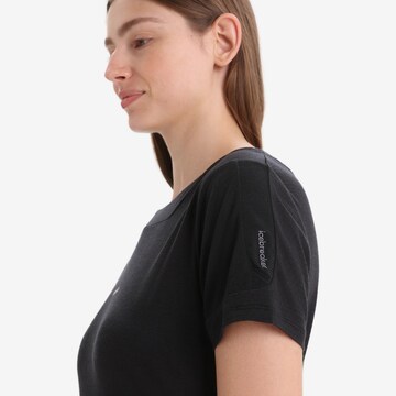 ICEBREAKER Performance Shirt 'ZoneKnit' in Black