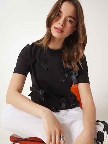 T-shirt Happiness İstanbul en noir