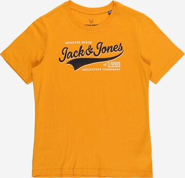 Jack & Jones Junior Shirt in Orange: front