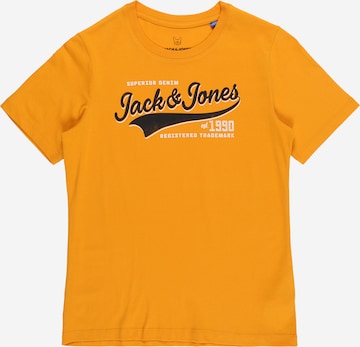 Jack & Jones Junior Tričko – oranžová: přední strana
