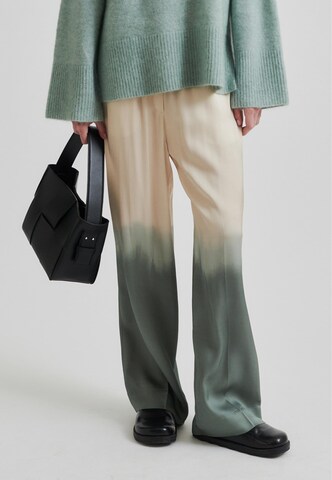 SECOND FEMALE Loose fit Pants 'Avora' in Beige: front