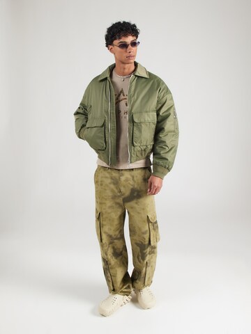 ALPHA INDUSTRIES Shirt in Beige